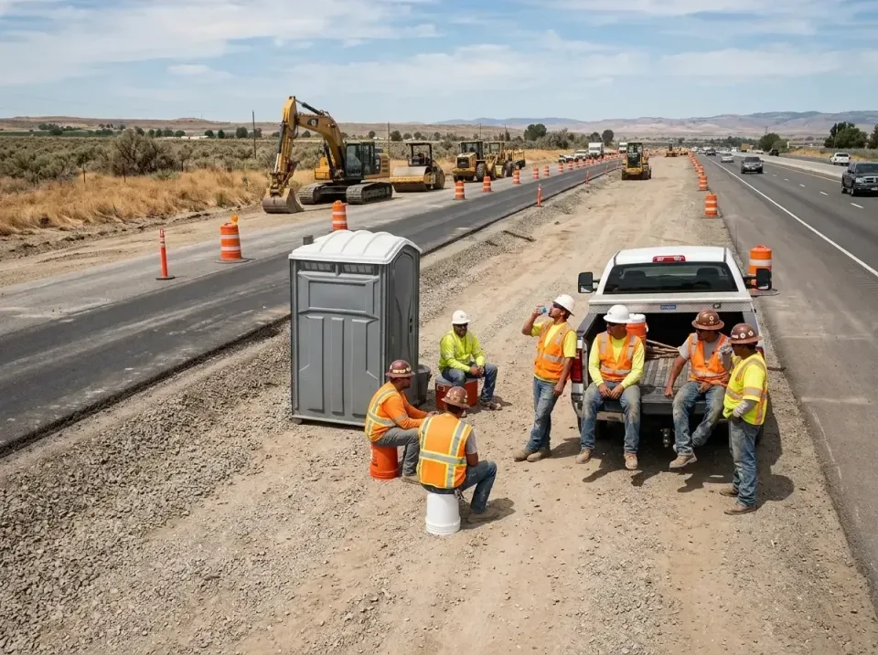 highway-road-construction-crew-007 — frequently asked questions, Porta Potty and Restroom Rentals in Holloman AFB, NM